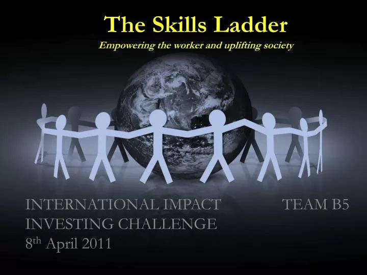 the skills ladder empowering the worker and uplifting society
