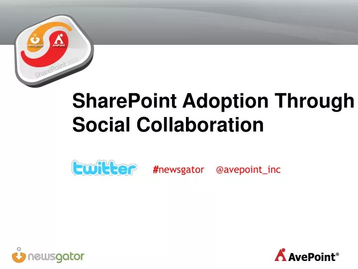 sharepoint adoption through social collaboration