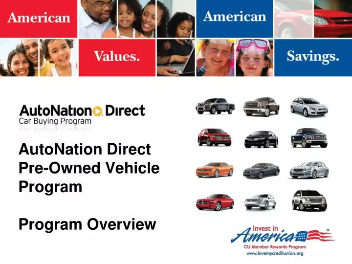 autonation direct pre owned vehicle program program overview