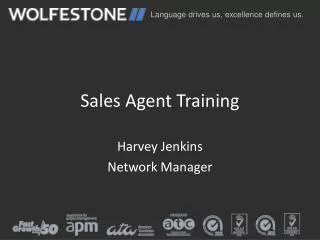 Sales Agent Training
