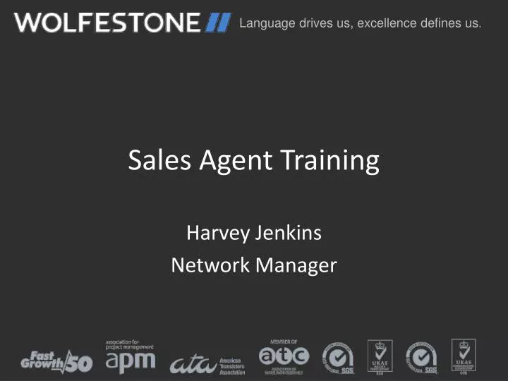 sales agent training