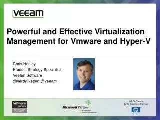 Powerful and Effective Virtualization Management for Vmware and Hyper-V