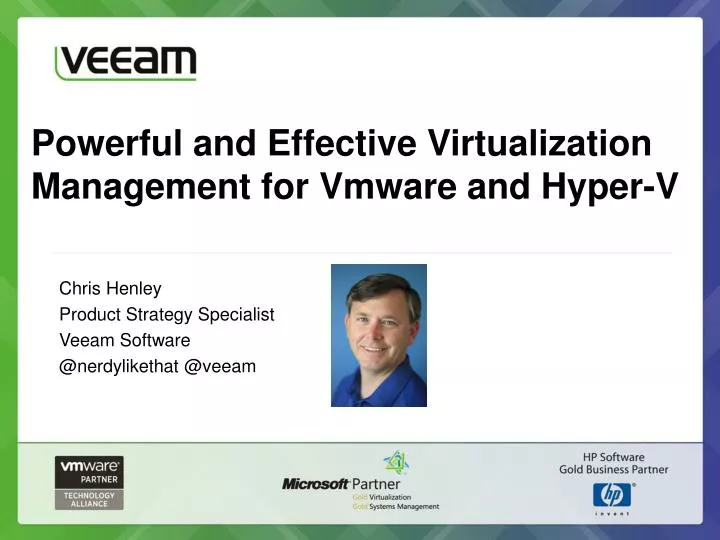 powerful and effective virtualization management for vmware and hyper v