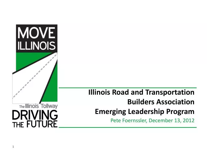 illinois road and transportation builders association emerging leadership program