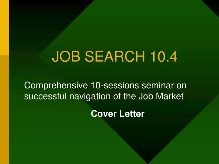 job search 10 4