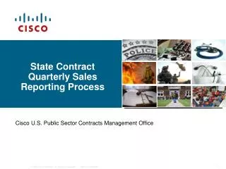 State Contract Quarterly Sales Reporting Process