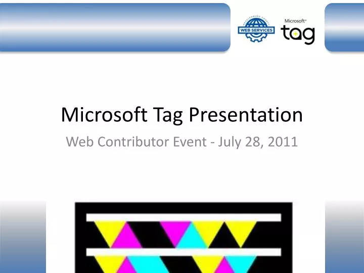 microsoft tag presentation