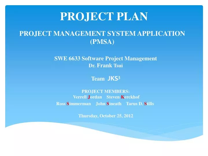 project management system application pmsa
