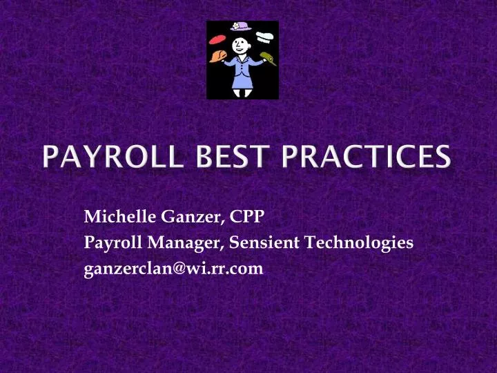 payroll best practices
