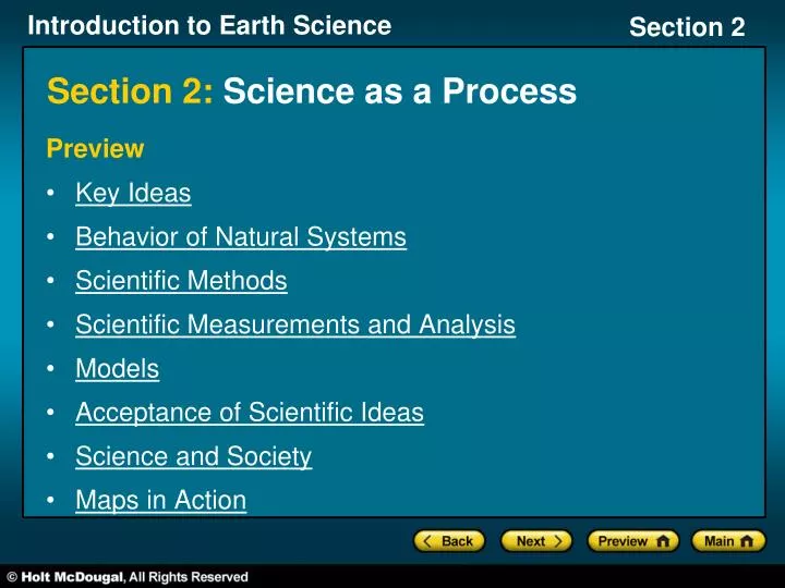 section 2 science as a process