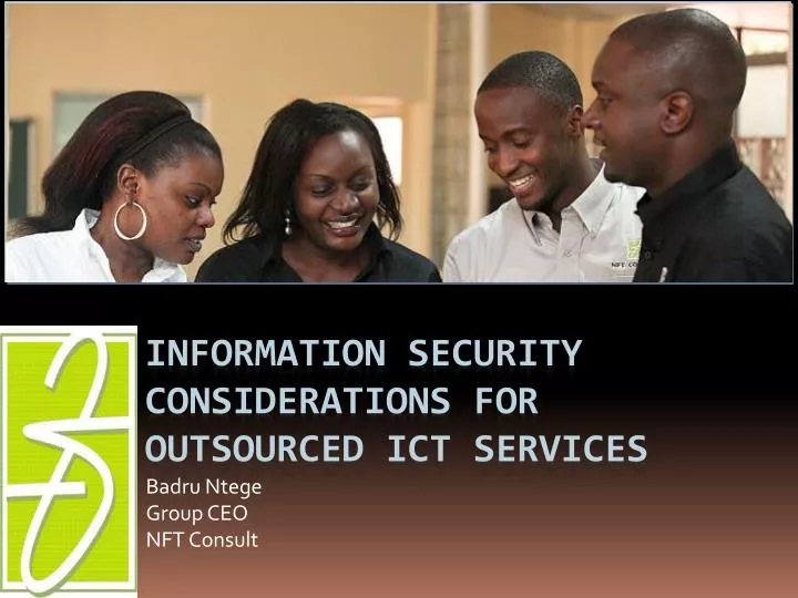 information security considerations for outsourced ict services