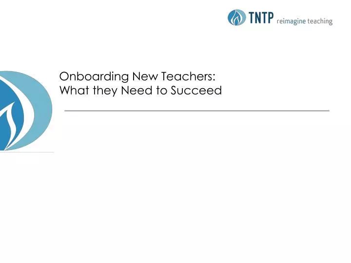 onboarding new teachers what they need to succeed