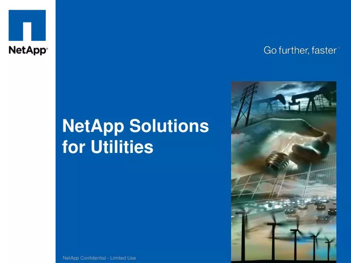 netapp solutions for utilities