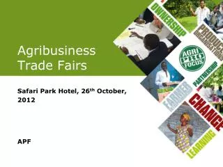 Agribusiness Trade Fairs