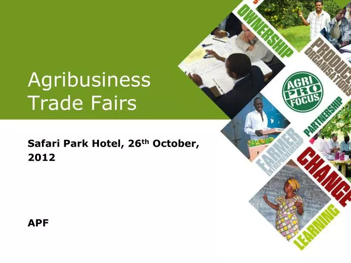 agribusiness trade fairs