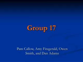 Group 17