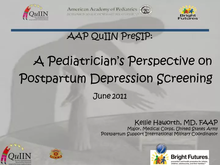 a pediatrician s perspective on postpartum depression screening