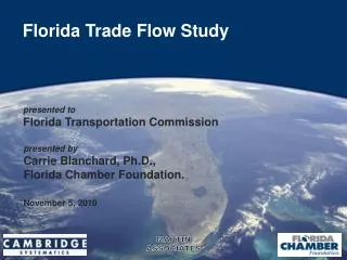 Florida Trade Flow Study