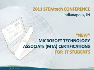 2011 STEMtech conference