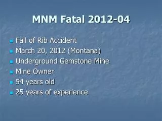 MNM Fatal 2012-04