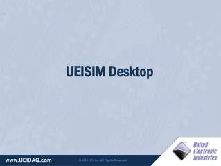 UEISIM Desktop