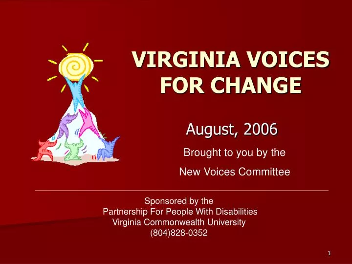 virginia voices for change