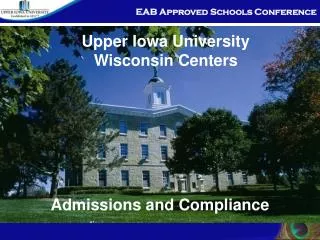 Admissions and Compliance