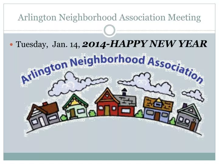 arlington neighborhood association meeting