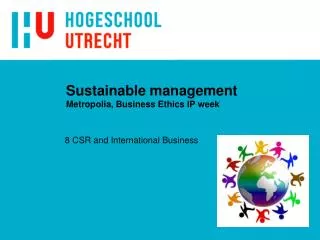 Sustainable management Metropolia, Business Ethics IP week