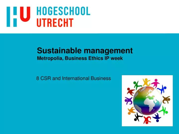 sustainable management metropolia business ethics ip week