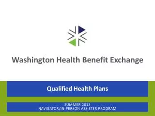 Qualified Health Plans