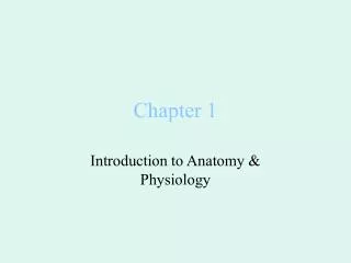 Chapter 1