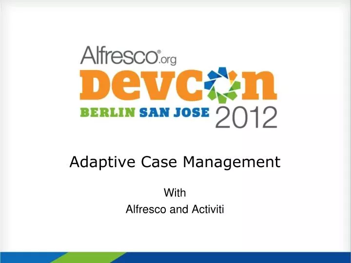 adaptive case management