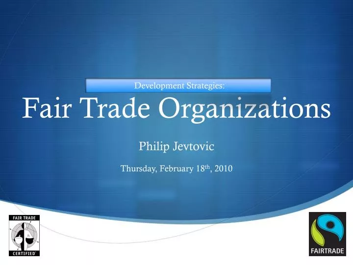 fair trade organizations