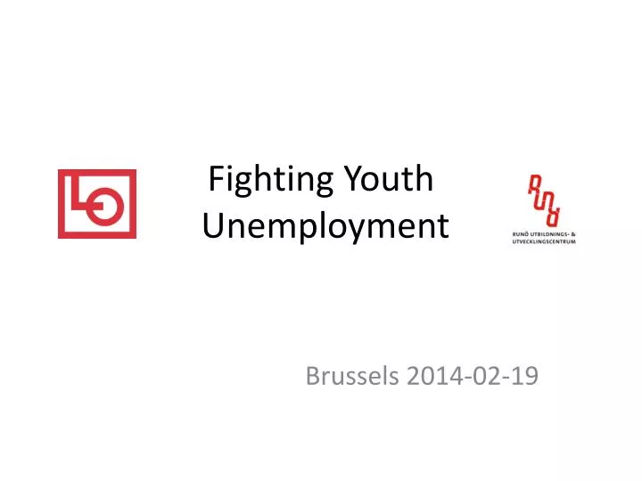 fighting youth unemployment