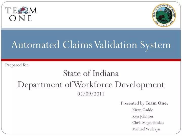 automated claims validation system
