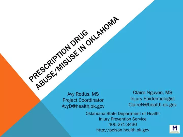 prescription drug abuse misuse in oklahoma