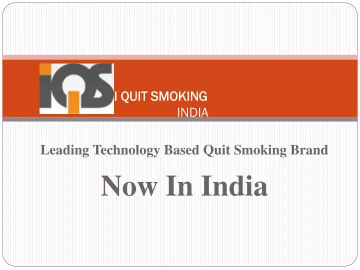 i quit smoking india