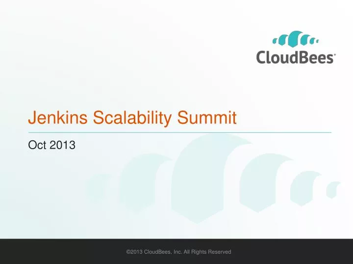 jenkins scalability summit