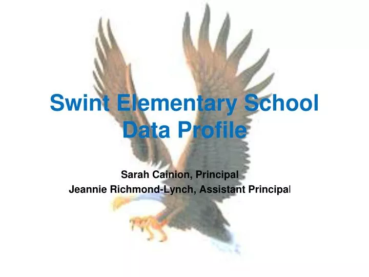 swint elementary school data profile