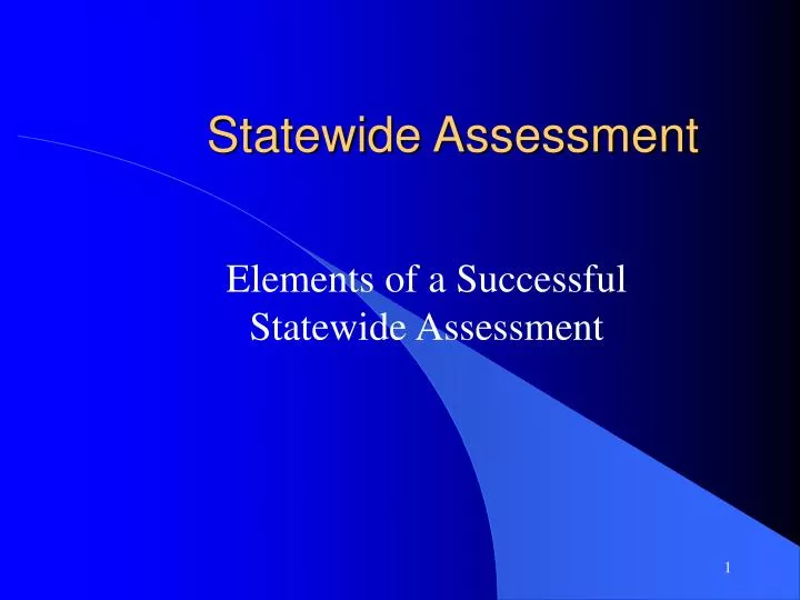 statewide assessment