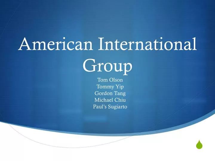 american international group