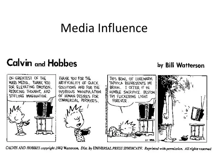 media influence