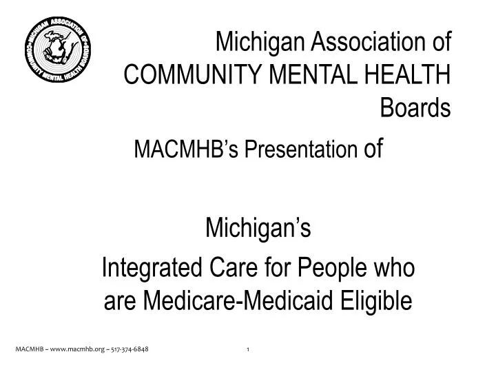 michigan association of community mental health boards