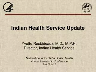 Indian Health Service Update