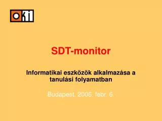 sdt monitor