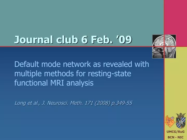 journal club 6 feb 09