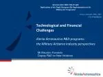 Technological and Financial Challenges - slide 1