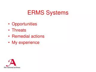 ERMS Systems