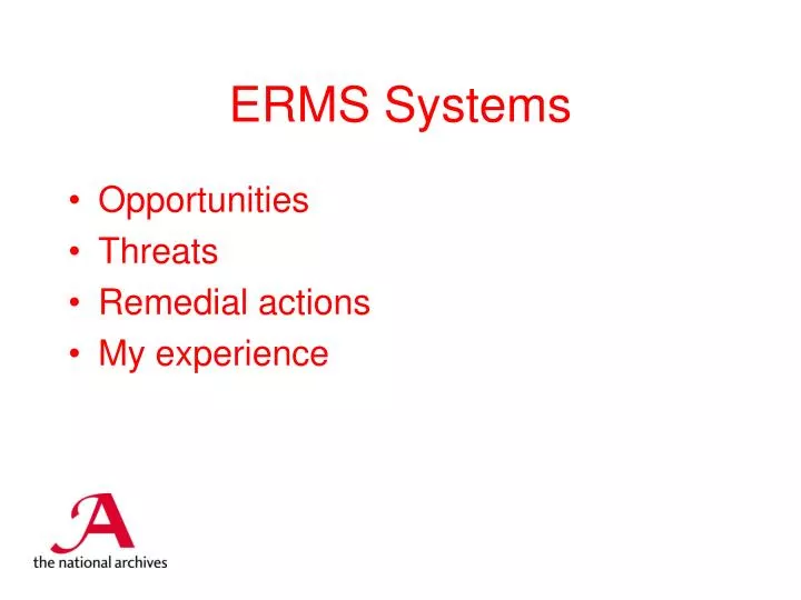 erms systems